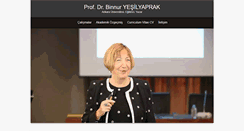 Desktop Screenshot of binnuryesilyaprak.com