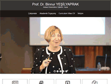 Tablet Screenshot of binnuryesilyaprak.com